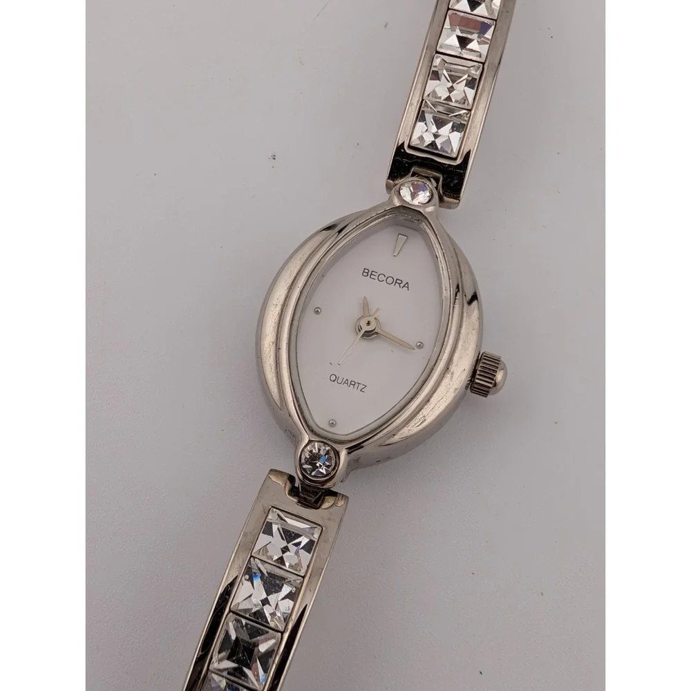 Becora Rhinestone Watch‎ Women 18mm Case 6